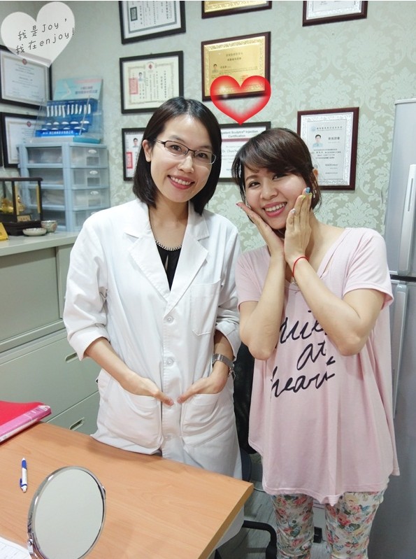 術前與張醫師合作